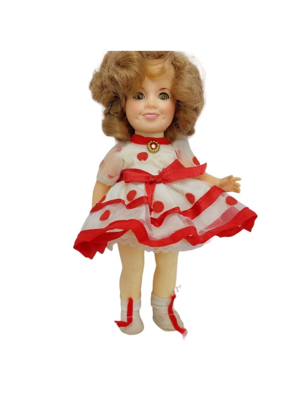 Ideal Shirley Temple Classic Doll Stand Up And Cheer 1982 7 1/2"